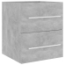 Armario para lavabo madera contrachapada gris 41x38,5x48 cm