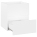 Armario para lavabo madera contrachapada blanco 41x38,5x45 cm