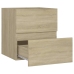 Armario de lavabo madera ingeniería roble Sonoma 41x38,5x45 cm