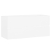 Armario para lavabo madera contrachapada blanco 100x38,5x45 cm