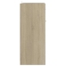 Armario de baño madera contrachapada roble Sonoma 60x33x80 cm