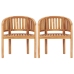 Juego de muebles de jardín 5 piezas madera maciza de teca