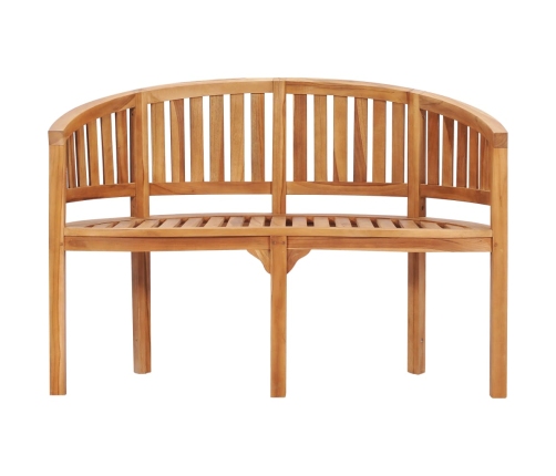 Juego de muebles de jardín 5 piezas madera maciza de teca