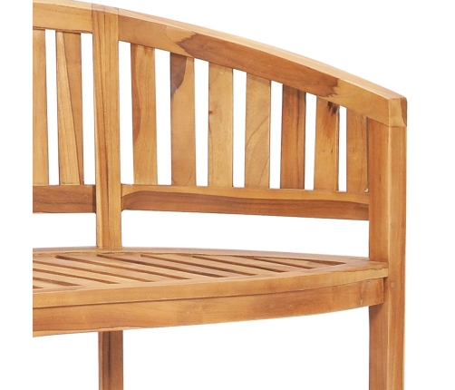Juego de muebles de jardín 3 piezas madera maciza de teca