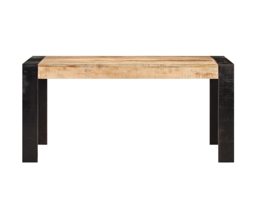 Mesa de comedor de madera maciza de mango 160x80x76 cm