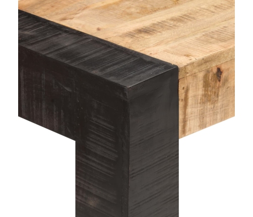 Mesa de comedor de madera maciza de mango 160x80x76 cm