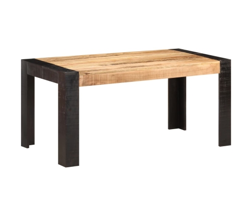 Mesa de comedor de madera maciza de mango 160x80x76 cm