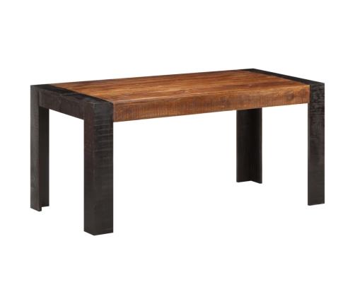 Mesa de comedor de madera maciza de mango 160x80x76 cm