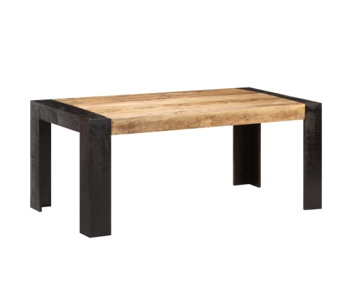 Mesa de comedor de madera maciza de mango 180x90x76 cm