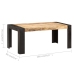 Mesa de comedor de madera maciza de mango 180x90x76 cm