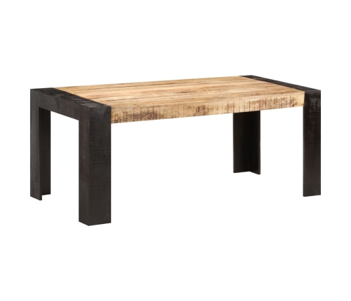 Mesa de comedor de madera maciza de mango 180x90x76 cm