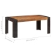 Mesa de comedor de madera maciza de mango 180x90x76 cm