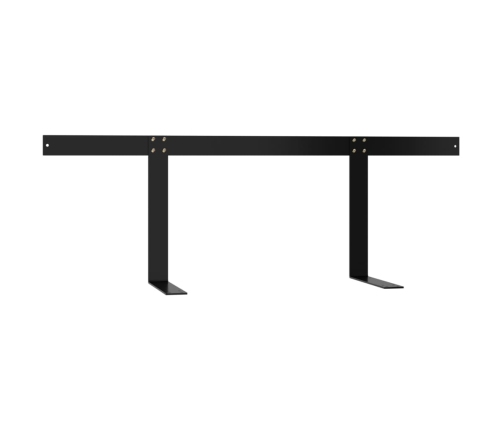 Respaldo para sofá de palets 110 cm hierro negro