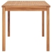 Conjunto de comedor de jardín 7 piezas madera maciza de teca