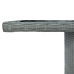 Set comedor jardín 7 pzas y cojines ratán sintético gris claro