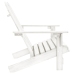 Silla Adirondack de jardín 2 plazas madera de abeto blanco