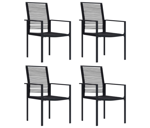 Juego de comedor de jardín 5 piezas
