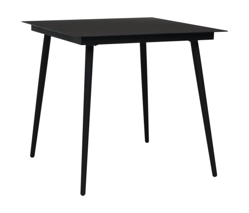 Juego de comedor de jardín 5 piezas