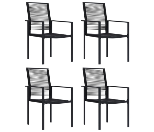 Juego de comedor de jardín 5 piezas