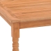 Mesa Batavia de madera maciza de teca 85x85x75 cm