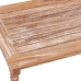 vidaXL Mesa de centro Batavia madera de teca blanco lavado 90x50x45 cm