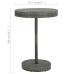 Set muebles bar jardín 5 piezas y cojines ratán sintético gris