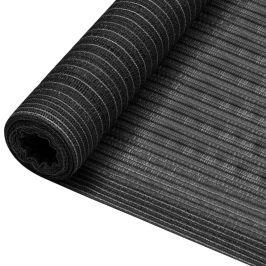 Red de privacidad HDPE gris antracita 1x25 m 75 g/m²