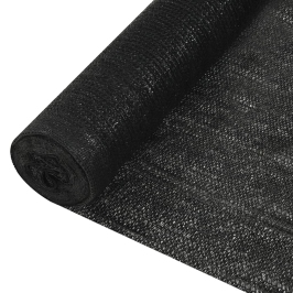 Red de privacidad HDPE negro 2x10 m 150 g/m²