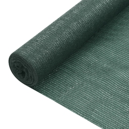 Red de privacidad HDPE verde 1,2x10 m 75 g/m²