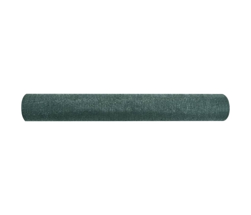 Red de privacidad HDPE verde 1,2x10 m 75 g/m²