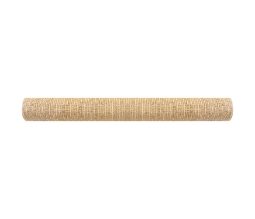 Red de privacidad HDPE beige 1x50 m 75 g/m²