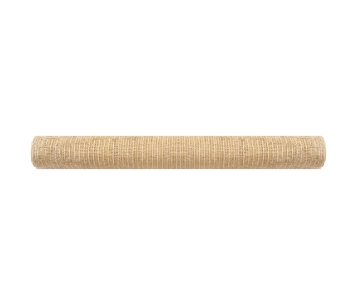 Red de privacidad HDPE beige 1x25 m 150 g/m²