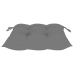Set comedor de jardín plegable 3 piezas madera de teca cojines