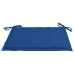 Set comedor de jardín plegable 3 piezas madera de teca cojines