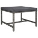 Set de muebles de jardín 6 pzas y cojines ratán sintético gris