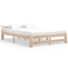 vidaXL Estructura de cama de madera maciza de pino 180x200 cm