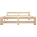 vidaXL Estructura de cama de madera maciza de pino 180x200 cm