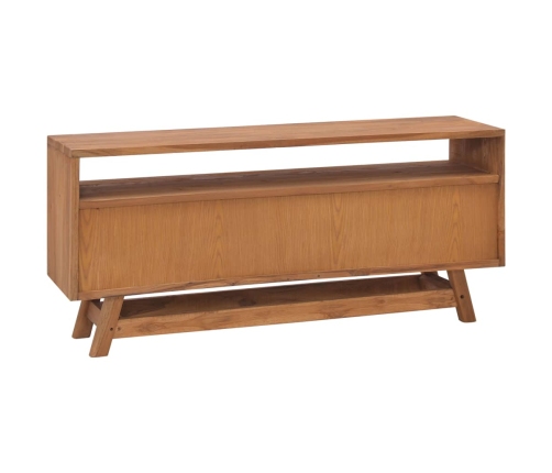 Mueble para TV de madera maciza de mango 110x30x50 cm