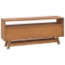 Mueble para TV de madera maciza de mango 110x30x50 cm