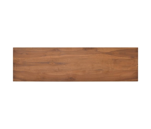 Mueble para TV de madera maciza de mango 110x30x50 cm