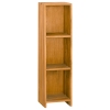 Estantería librería de madera maciza de teca 30x30x110 cm