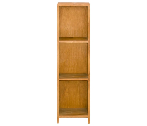 Estantería librería de madera maciza de teca 30x30x110 cm