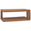 Mesa de centro de madera maciza de teca 90x50x35 cm