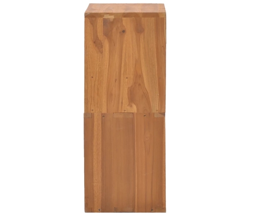 Mueble de almacenaje madera maciza de teca 40x30x76 cm