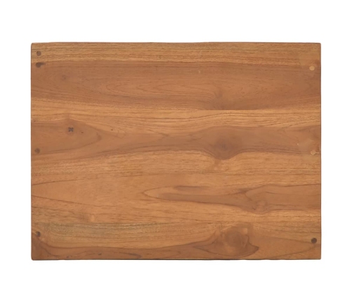 Mueble de almacenaje madera maciza de teca 40x30x76 cm