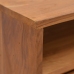 Mesa consola de madera maciza de teca 80x30x80 cm