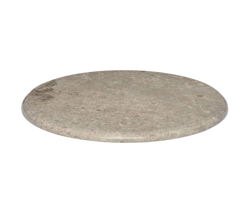 Tablero para mesa mármol gris Ø60x2,5 cm