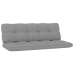 Set muebles de jardín y cojines 3 pzas madera pino impregnada