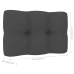 Set muebles de jardín y cojines 5 pzas madera pino impregnada