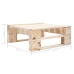 Muebles de palets 6 pzas y cojines madera pino impregnada